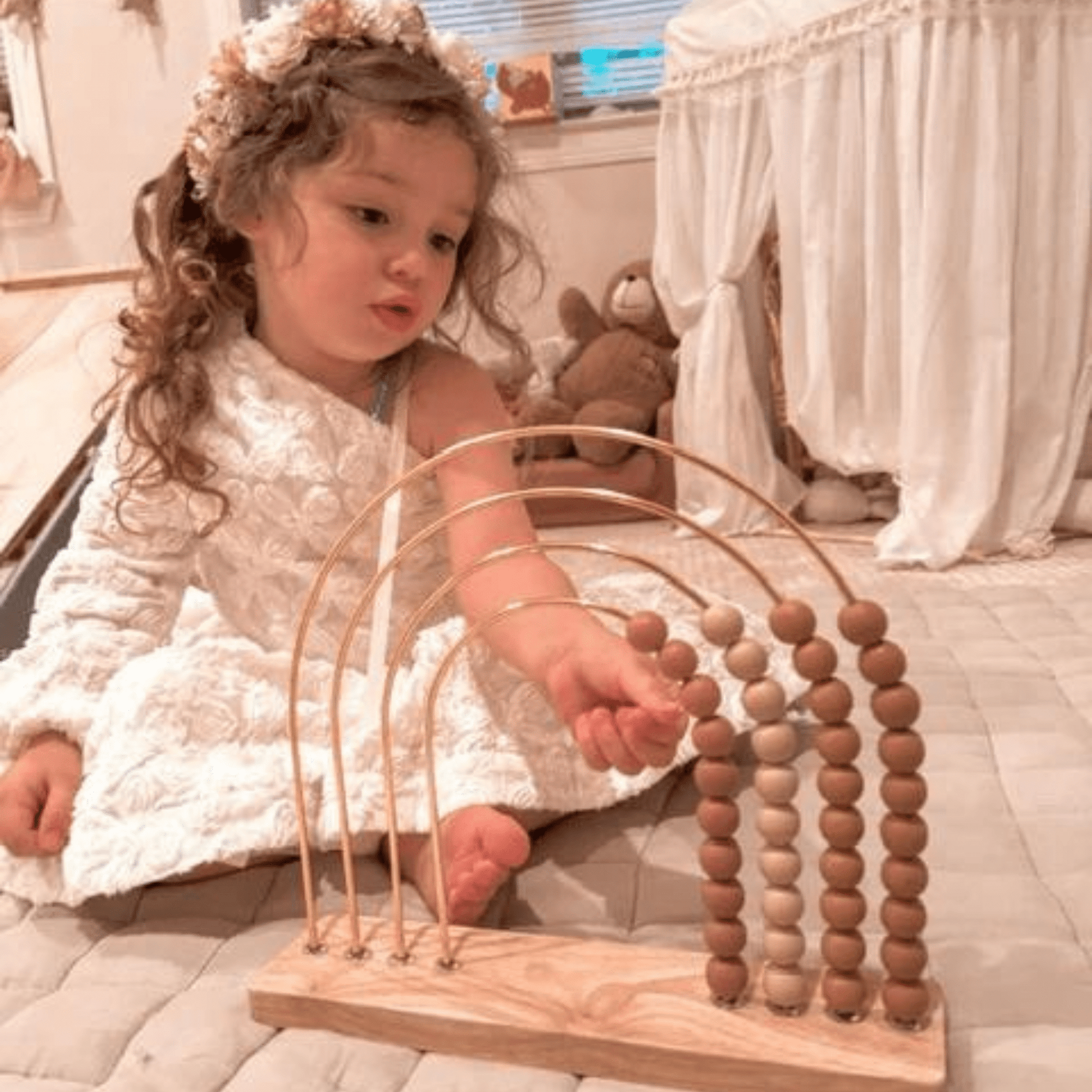 Rainbow Abacus - The Nurturing Nook