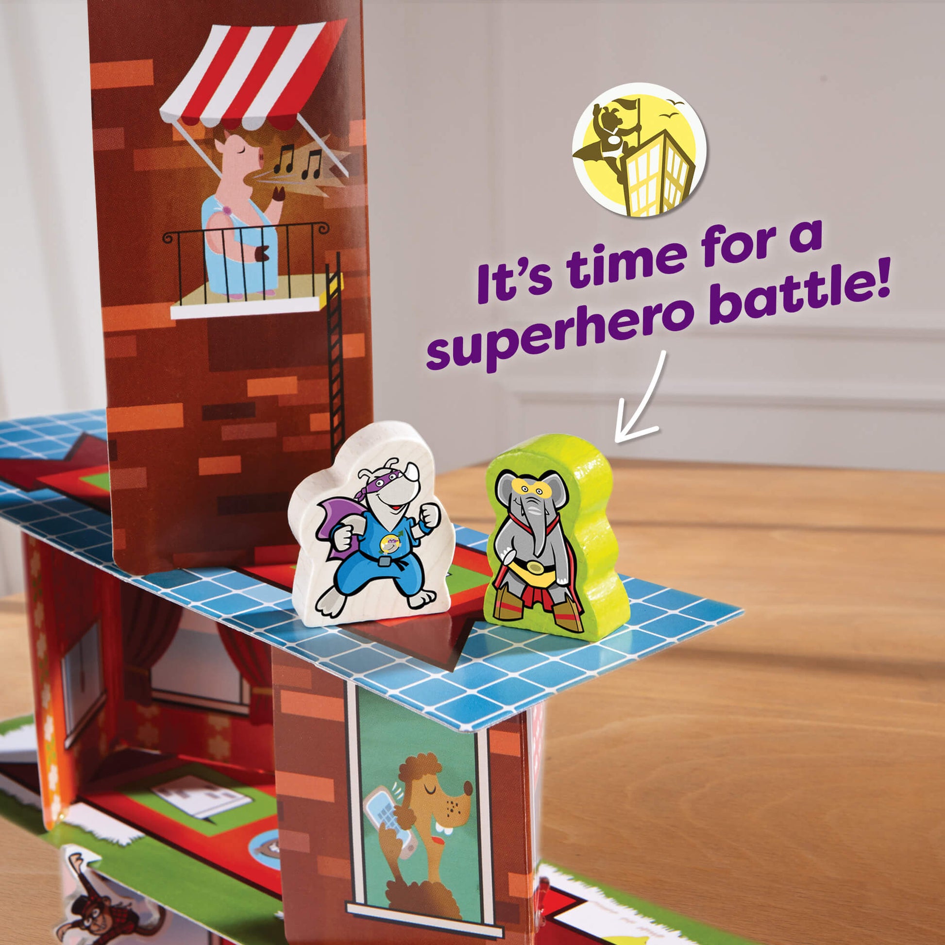Rhino Hero - Super Battle Stacking Game - The Nurturing Nook