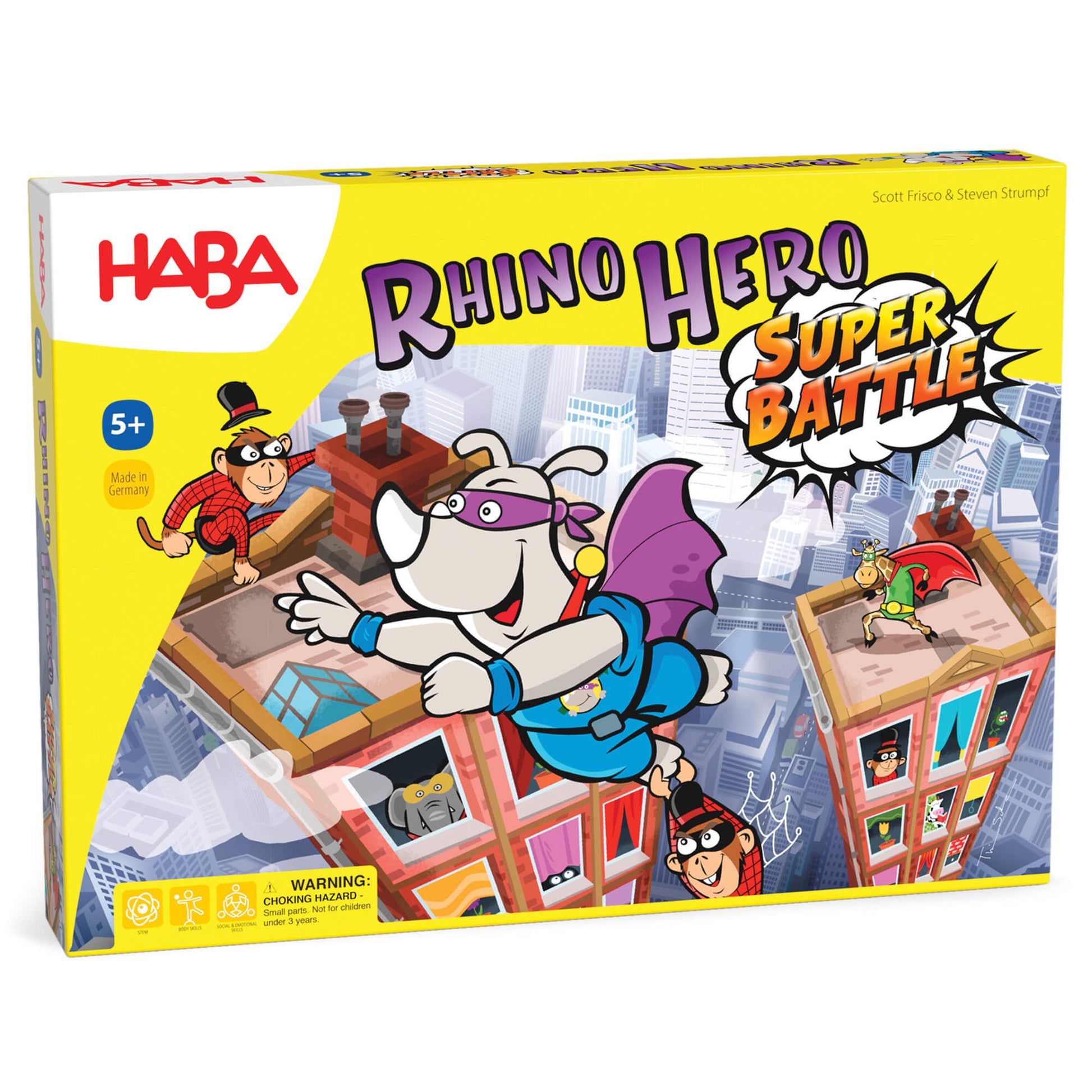 Rhino Hero - Super Battle Stacking Game - The Nurturing Nook