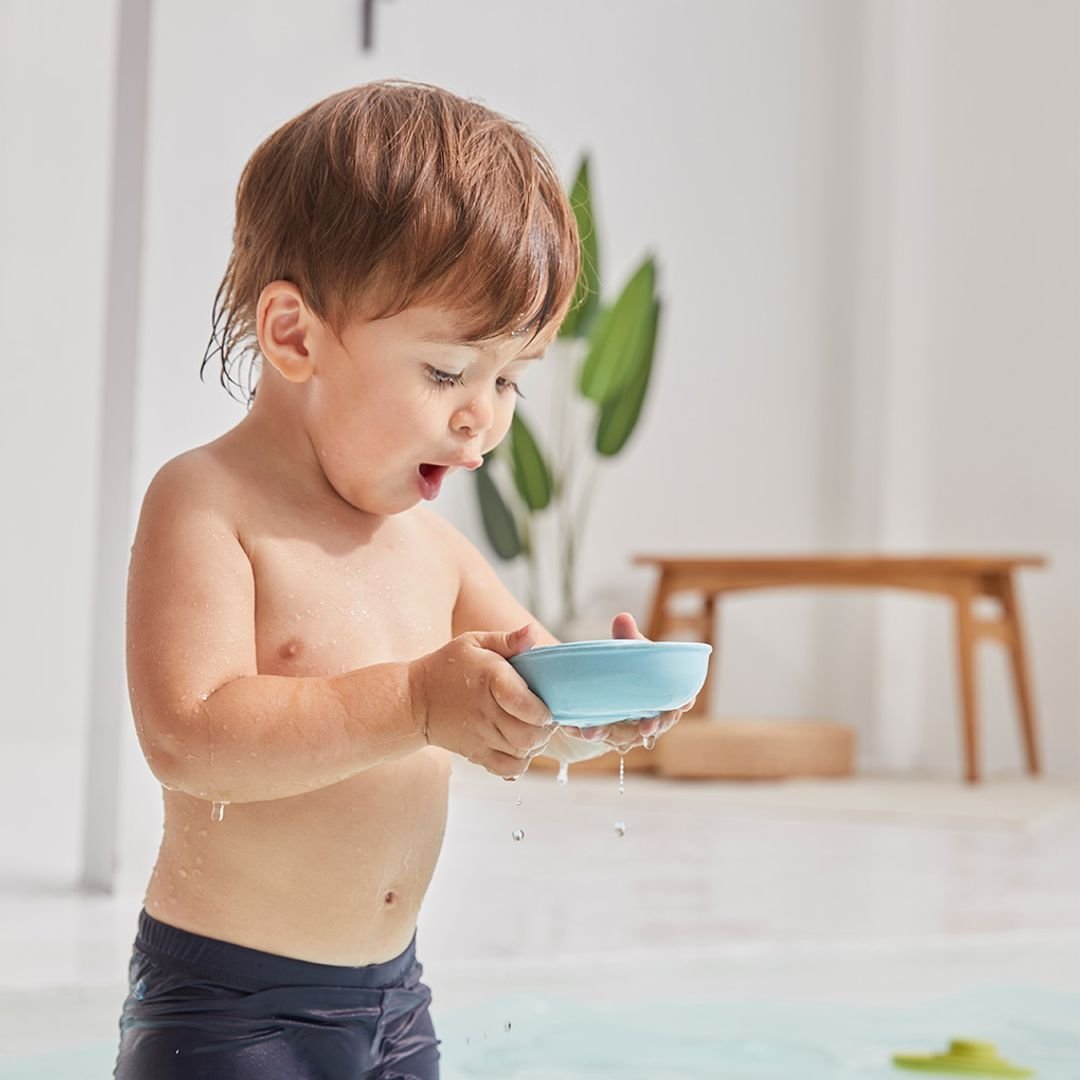 Rubber Convertible Boat - Pastel Blue - The Nurturing Nook