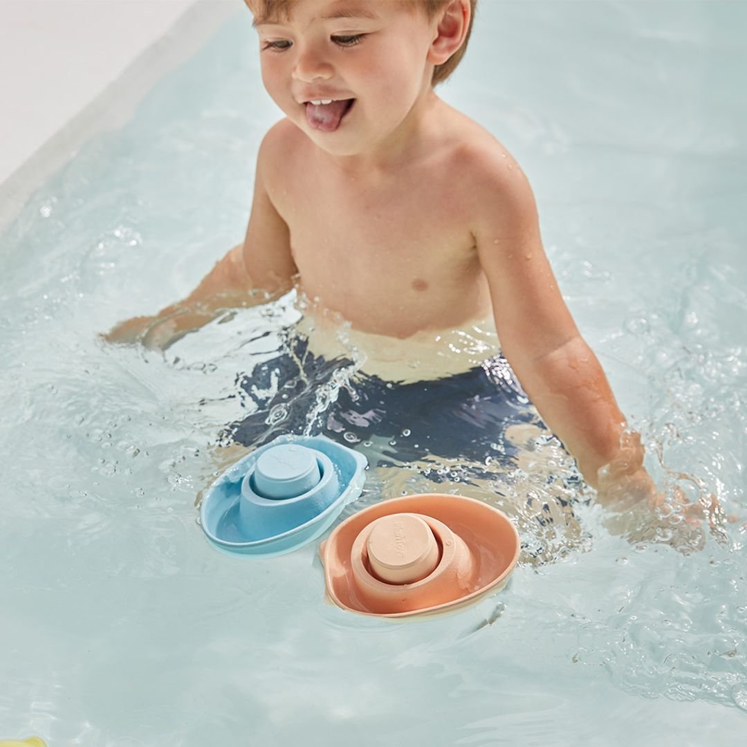 Rubber Convertible Boat - Pastel Blue - The Nurturing Nook