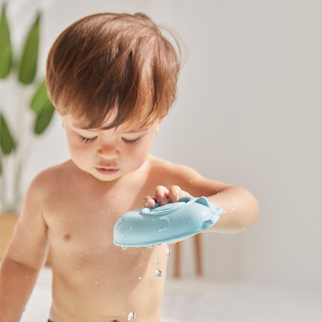 Rubber Convertible Boat - Pastel Blue - The Nurturing Nook