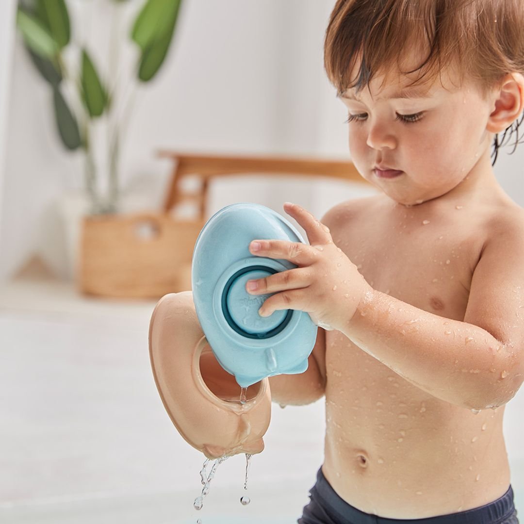 Rubber Convertible Boat - Pastel Blue - The Nurturing Nook