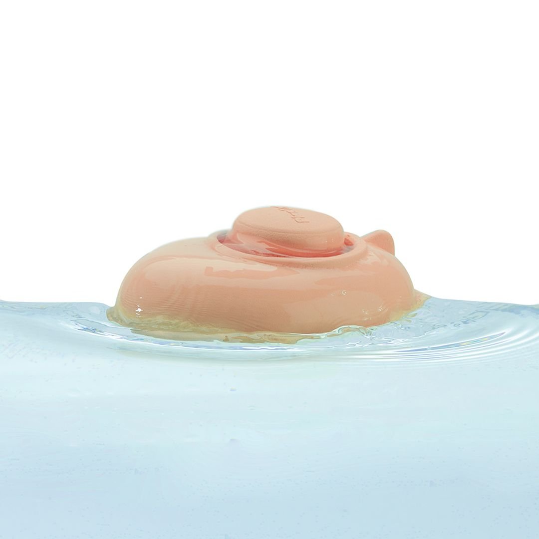 Rubber Convertible Boat - Pastel Orange - The Nurturing Nook