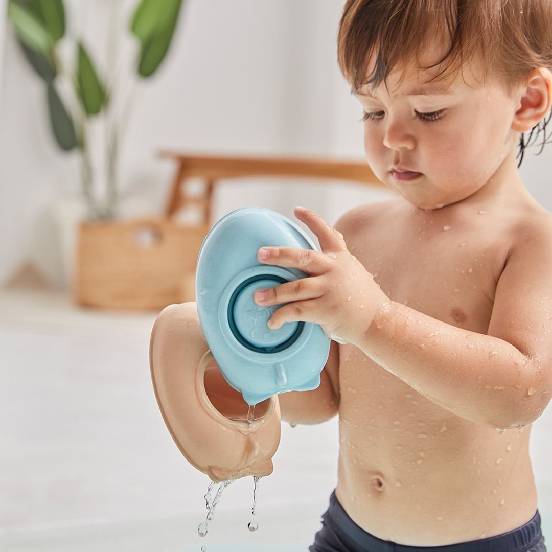 Rubber Convertible Boat - Pastel Orange - The Nurturing Nook