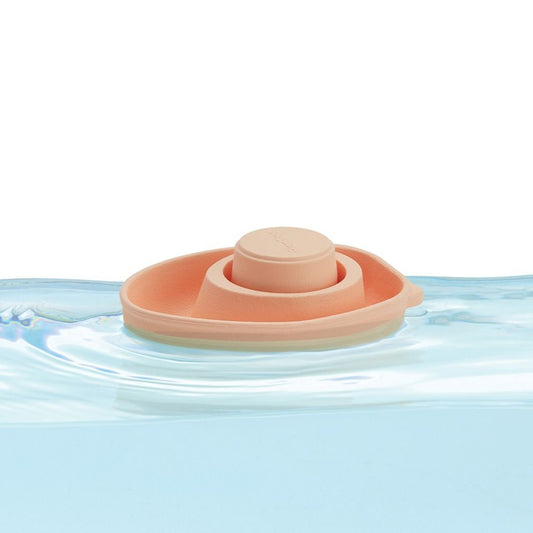 Rubber Convertible Boat - Pastel Orange - The Nurturing Nook