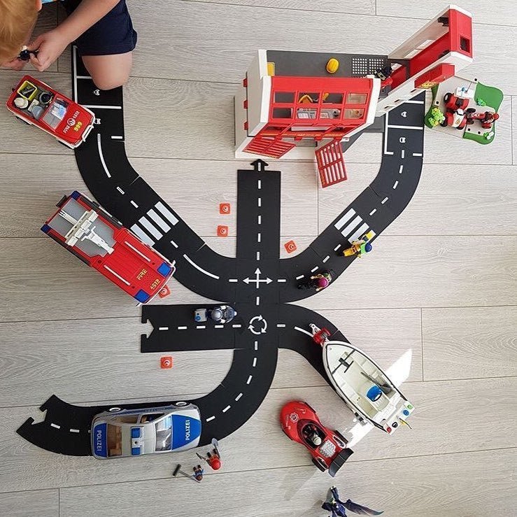 Rubber Roads Play Set - The Nurturing Nook