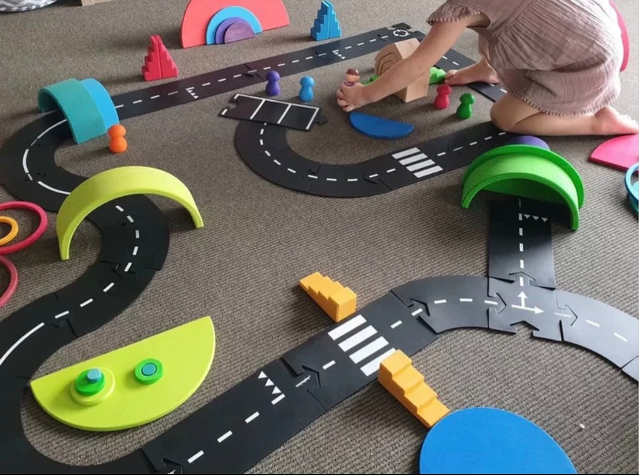 Rubber Roads Play Set - The Nurturing Nook