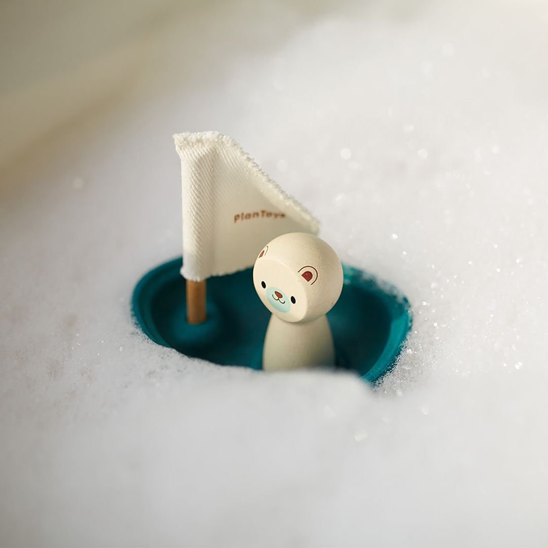 Sailing Boat - Polar Bear - The Nurturing Nook