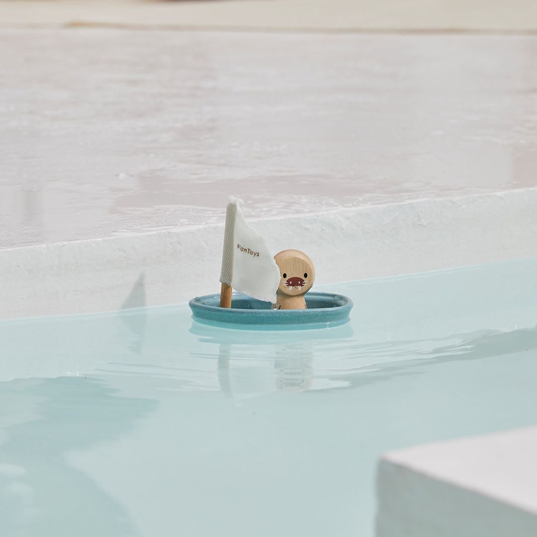 Sailing Boat - Walrus - Modern Rustic - The Nurturing Nook