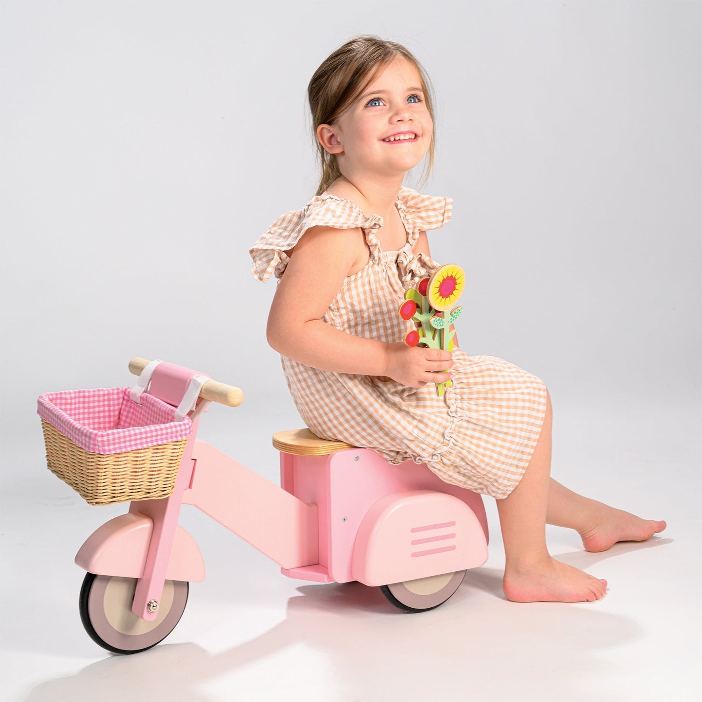 Scooter with Basket - The Nurturing Nook