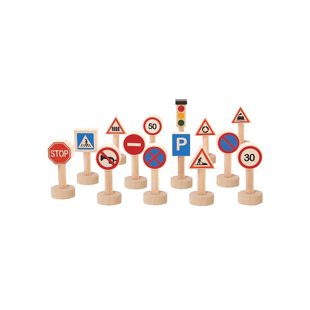 Set Of Traffic Signs & Lights - The Nurturing Nook