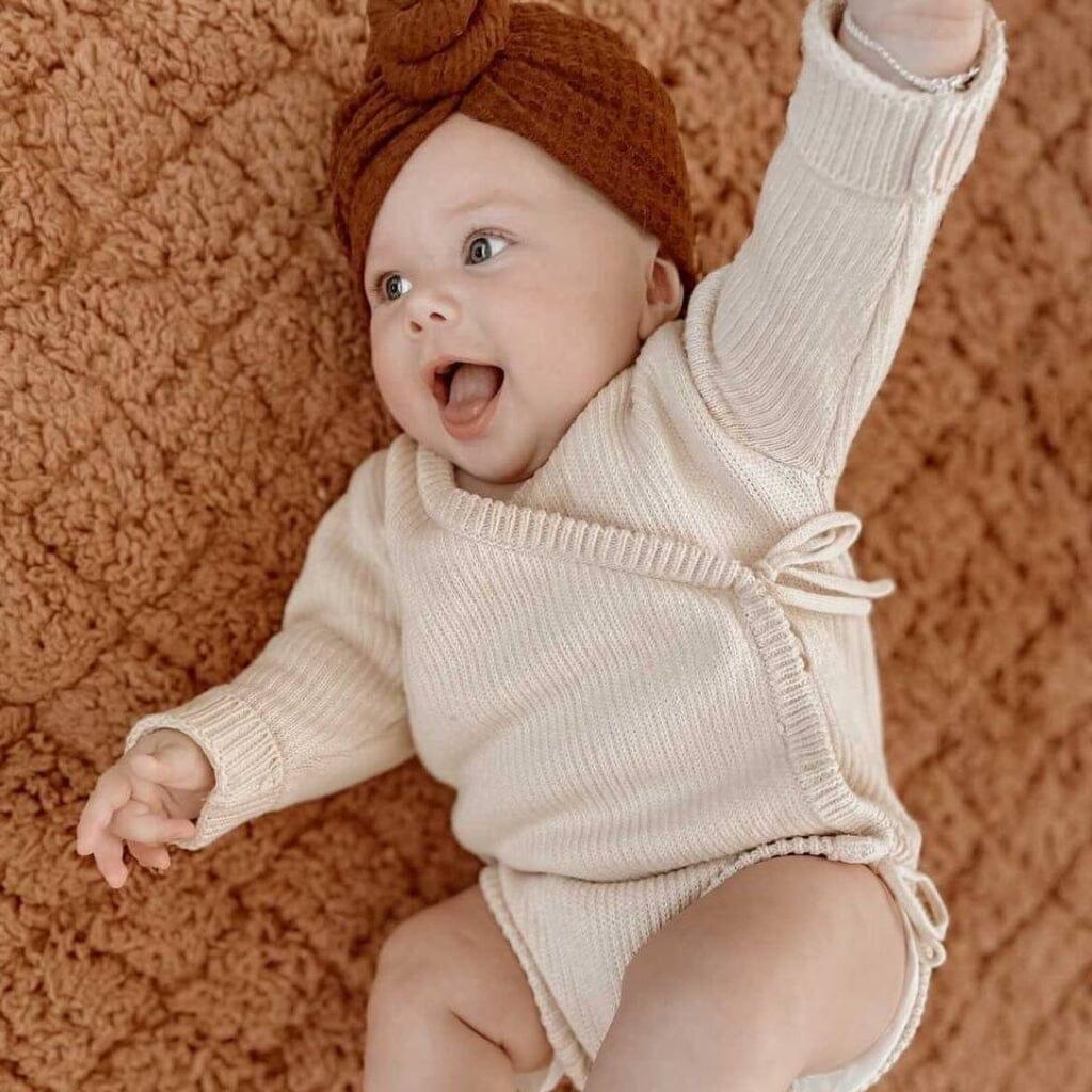 Sherpa & Cotton Baby Playmat - Camel Sherpa - The Nurturing Nook