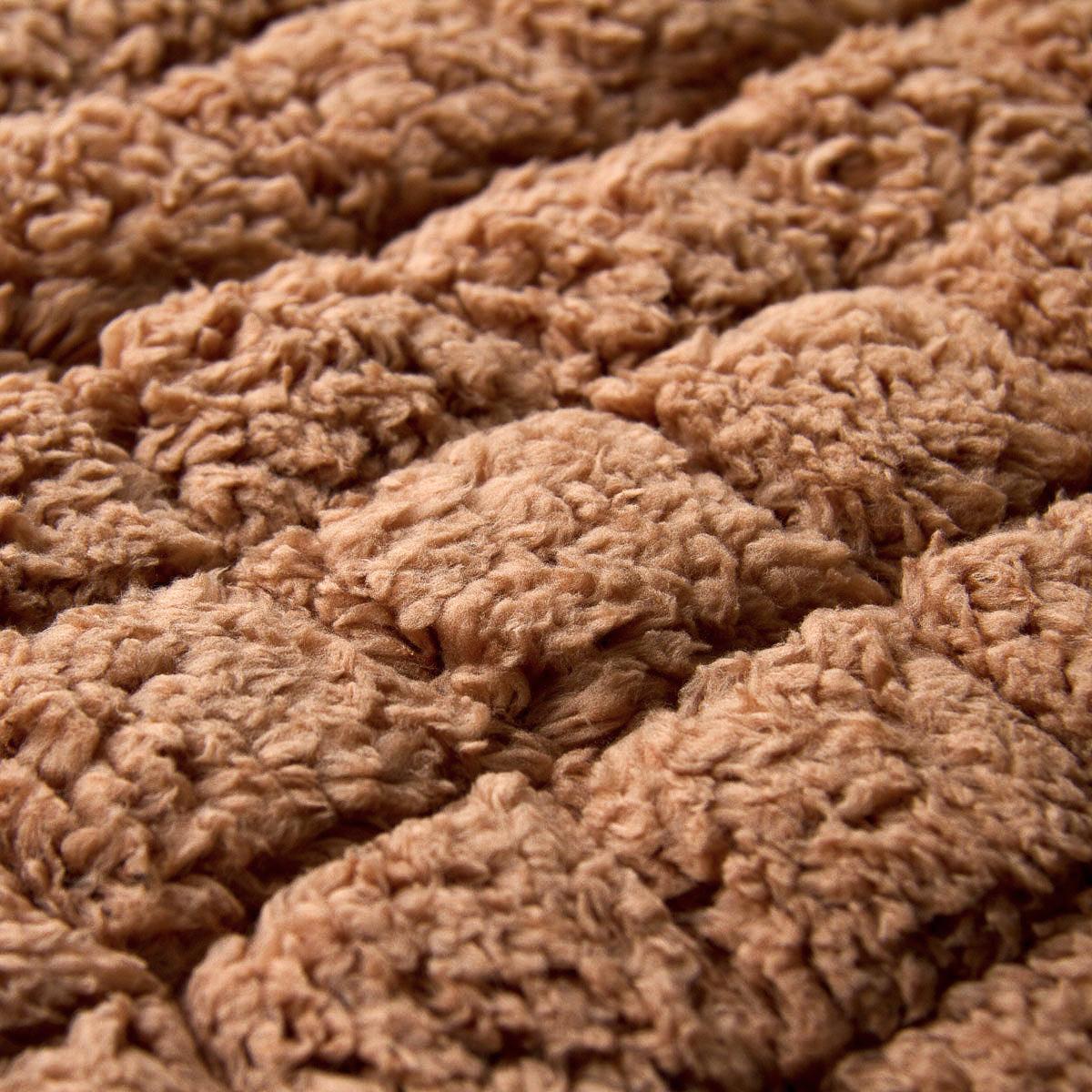 Sherpa & Cotton Baby Playmat - Camel Sherpa - The Nurturing Nook