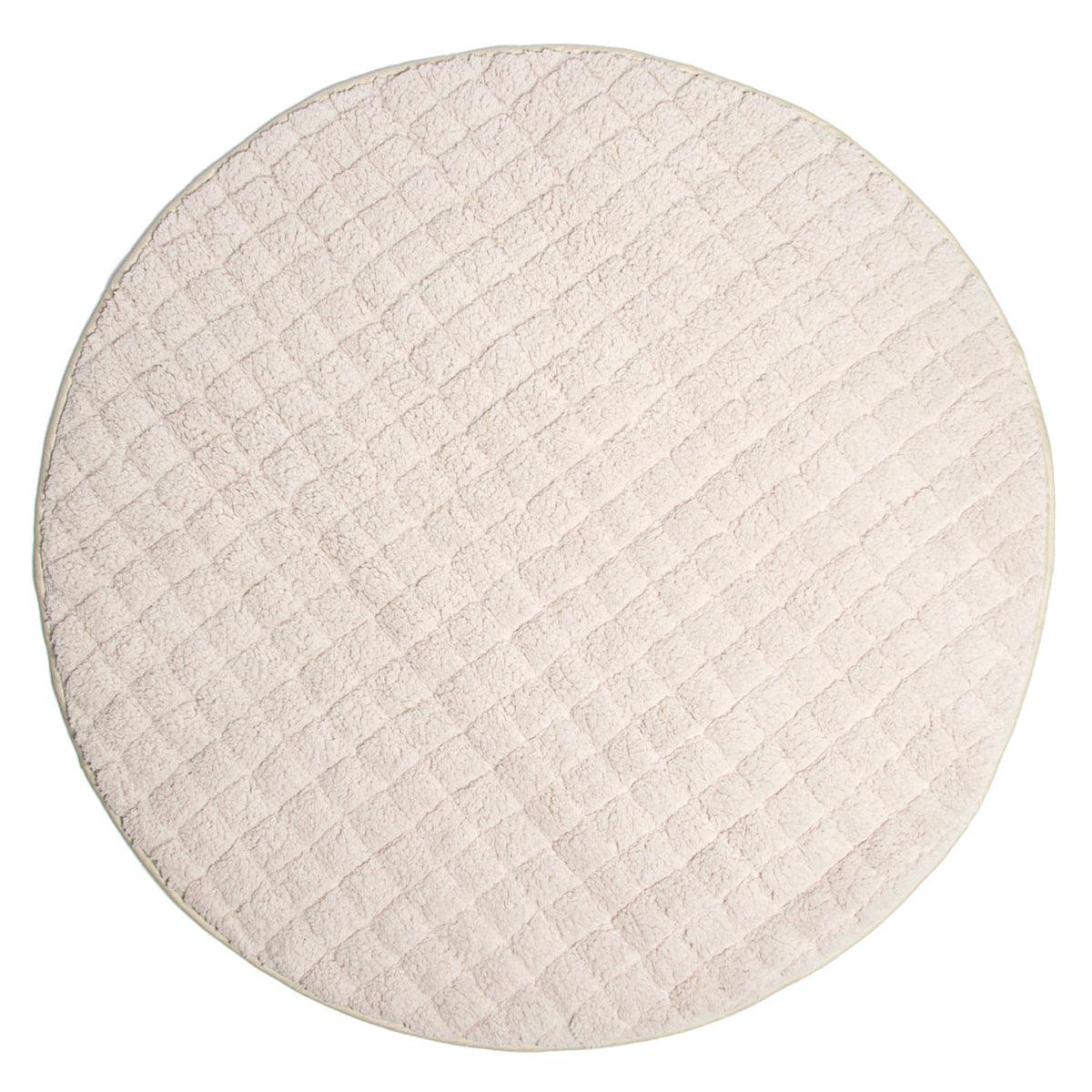 Sherpa & Cotton Baby Playmat - Pearl Sherpa - The Nurturing Nook