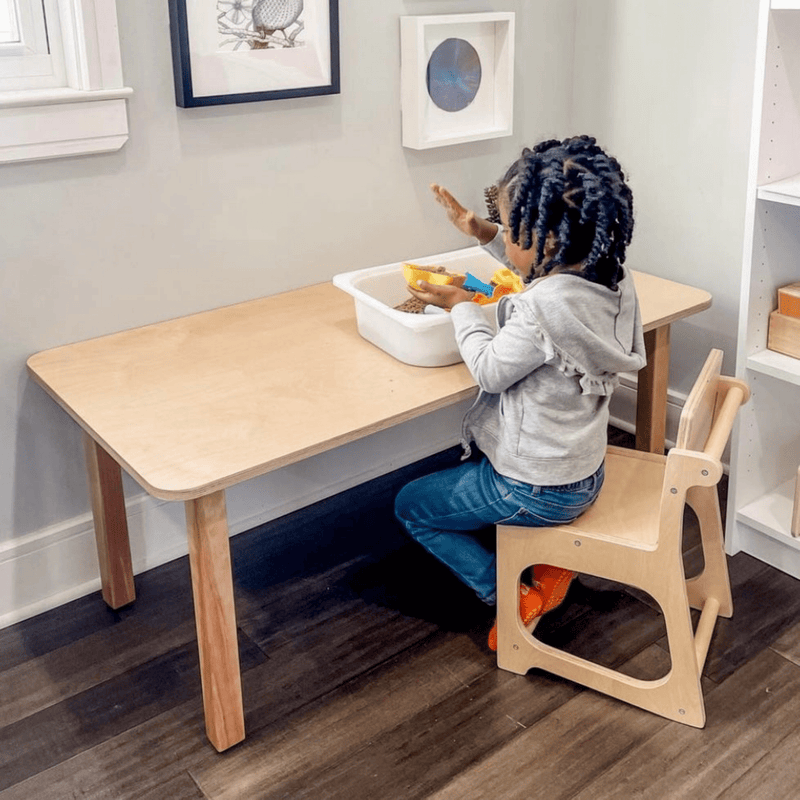 RAD wooden skoolhaus chair