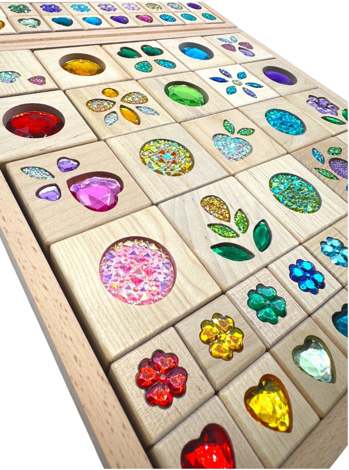 Sparkle Garden Gem Set – 30 - Piece Small & 40 - Piece Large Sets - The Nurturing Nook