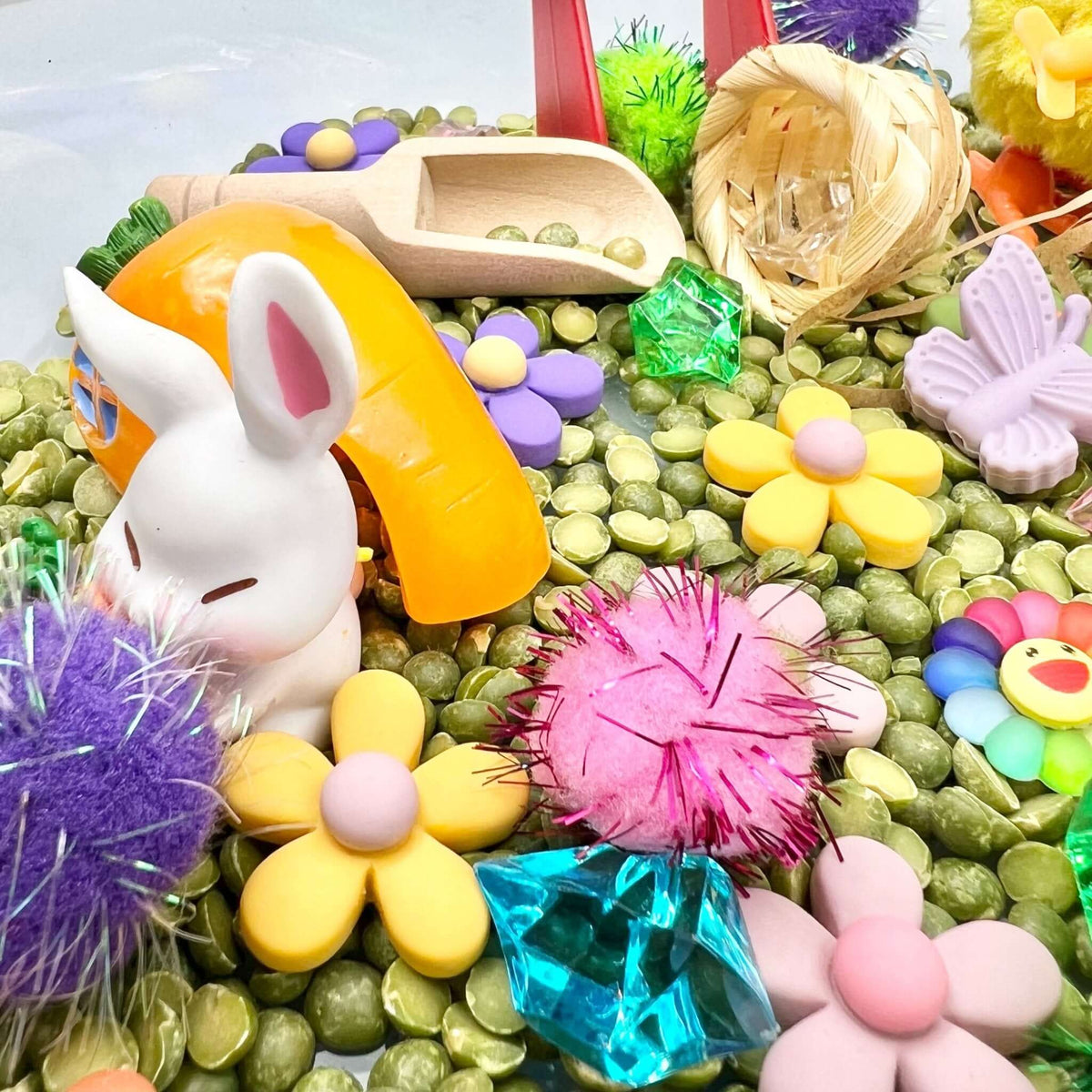 Spring Garden, Play Set with Lentils
