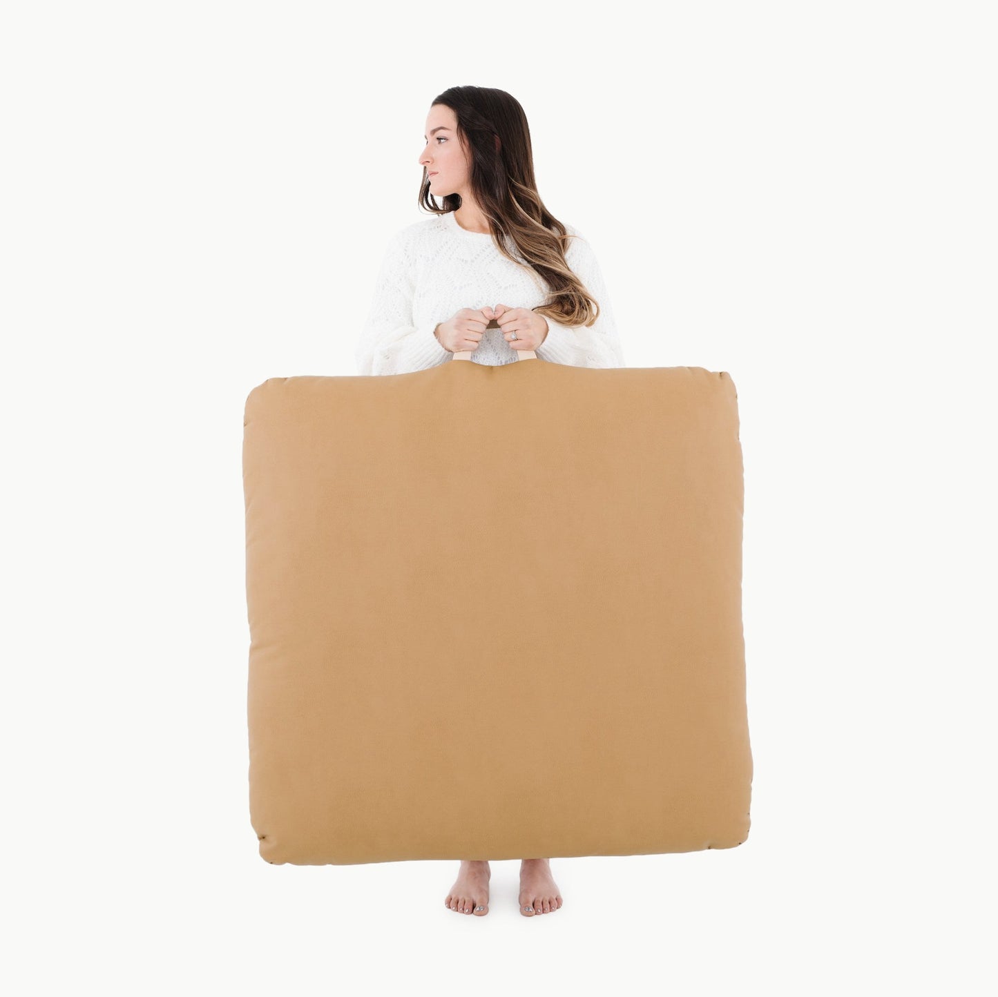Square floor pouf – 36" - The Nurturing Nook