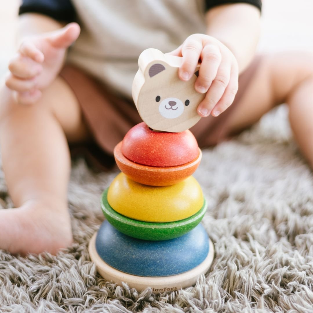 Stacking Ring - Bear - The Nurturing Nook