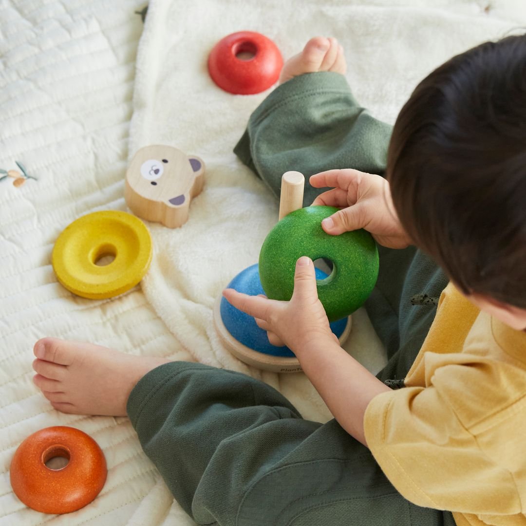 Stacking Ring - Bear - The Nurturing Nook