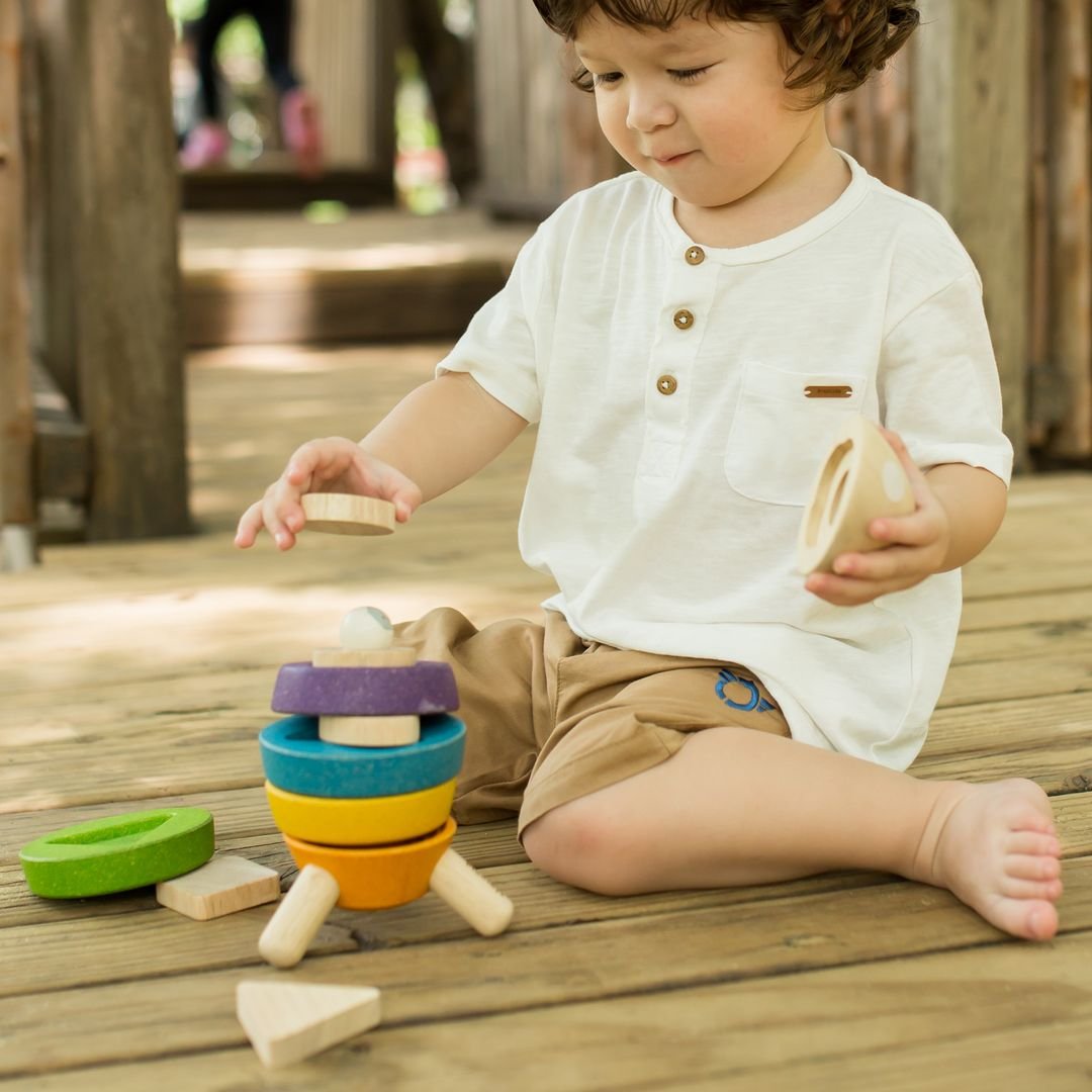 Stacking Rocket - The Nurturing Nook