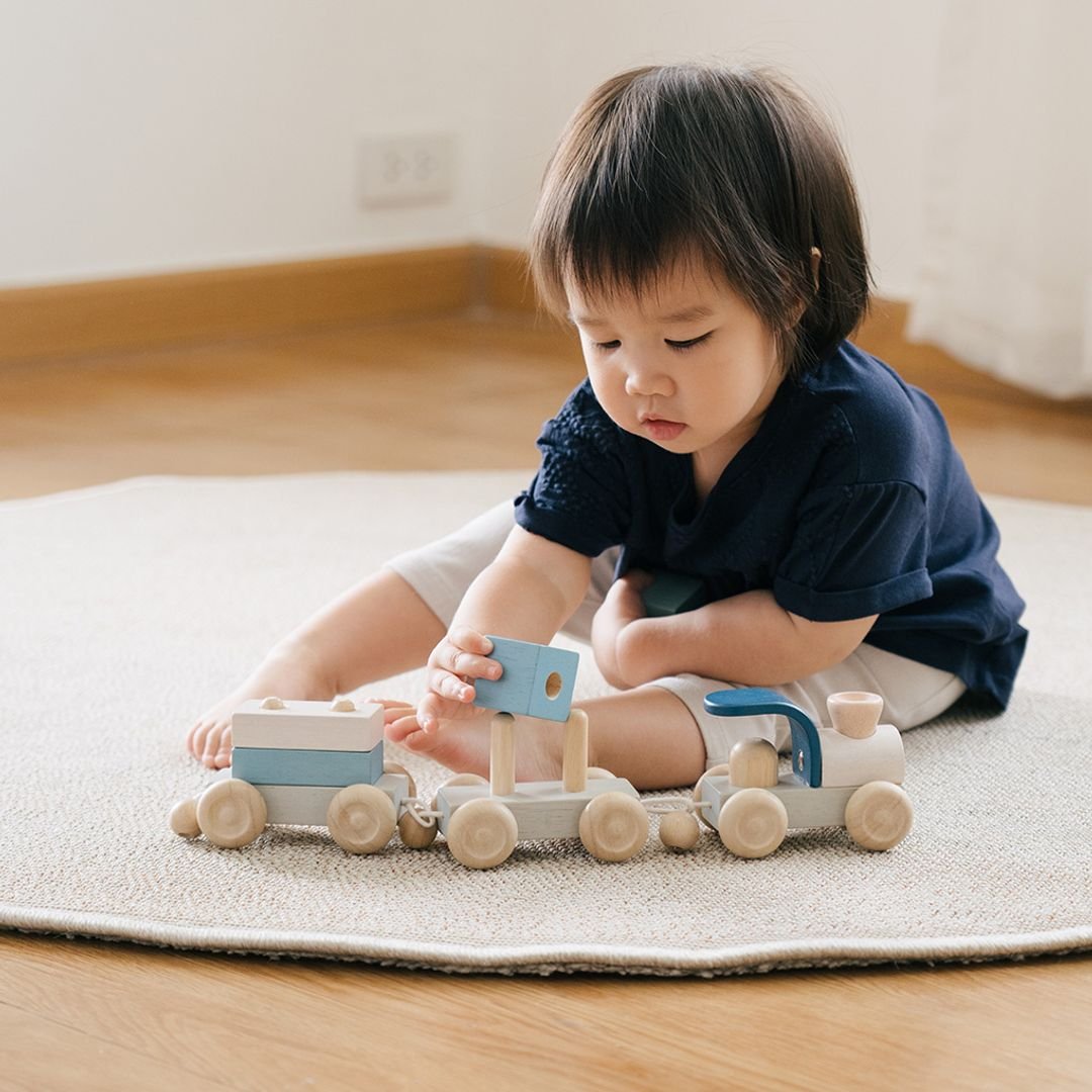 Stacking Train Trio - Orchard - The Nurturing Nook