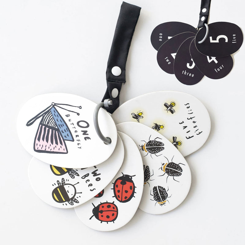Bug stroller cards – I see bugs to count learning toy