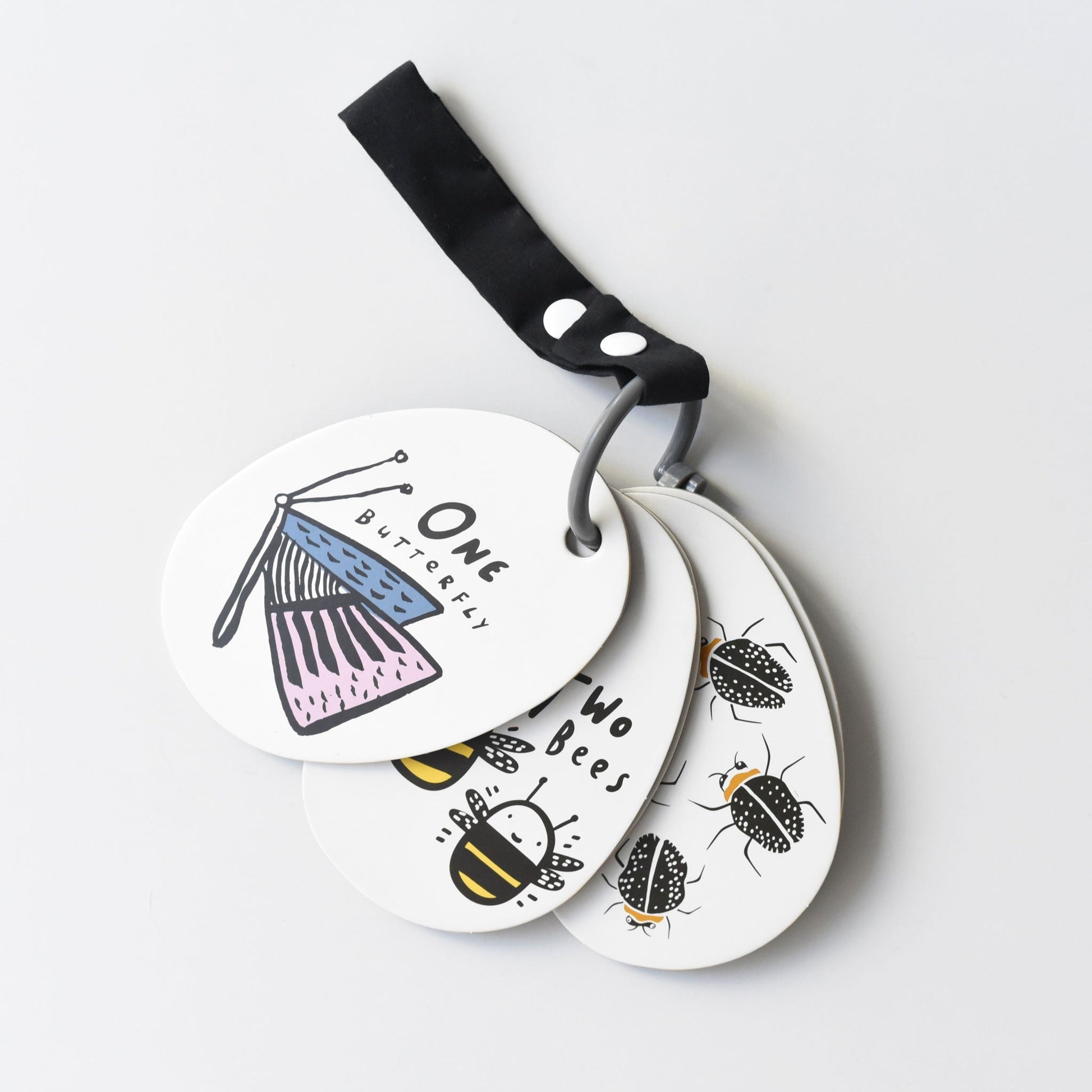 Stroller Cards - I See Bugs to Count - The Nurturing Nook