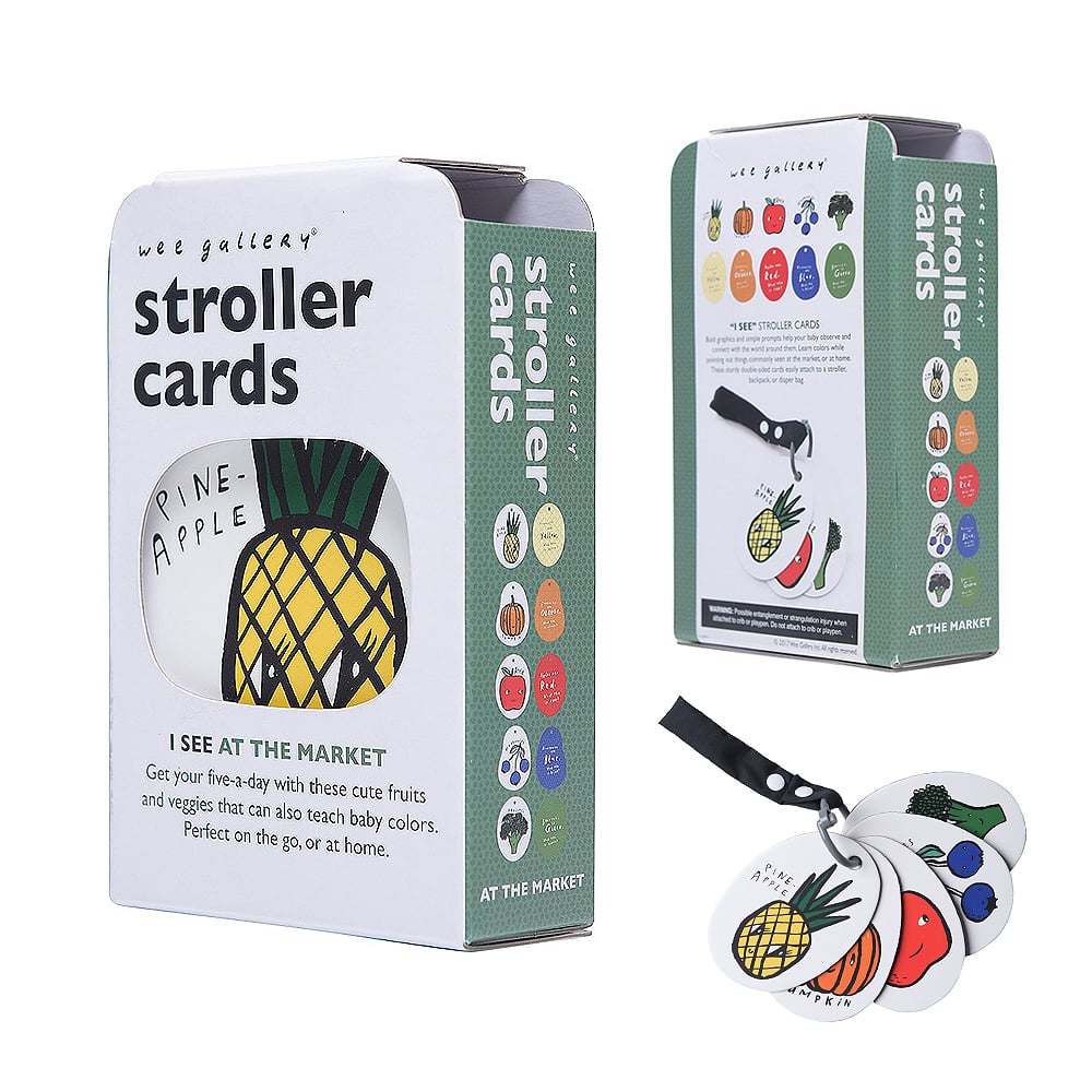 Stroller Cards - I See in the Market - The Nurturing Nook