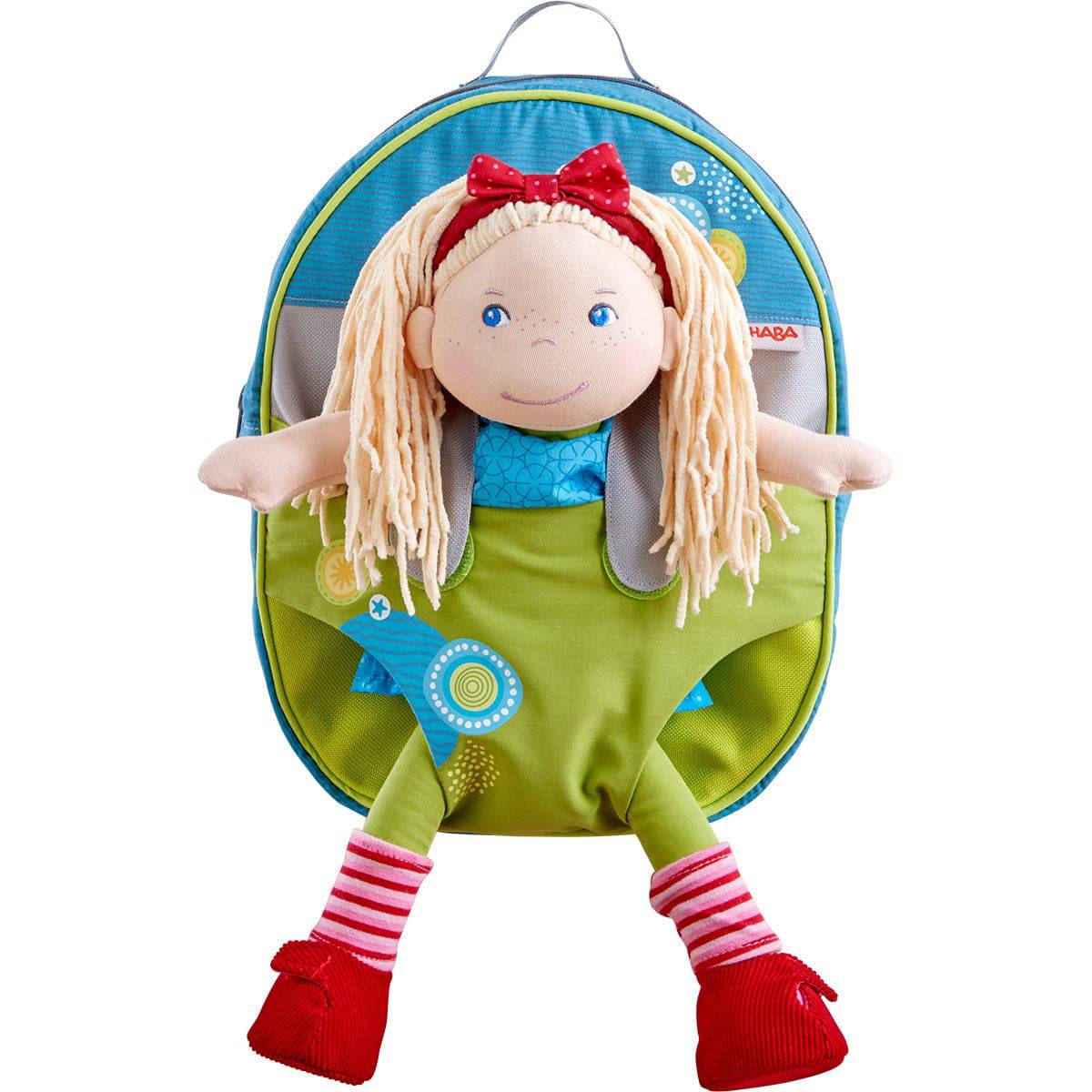 Summer Meadow Backpack to Carry 12" Soft Dolls - The Nurturing Nook