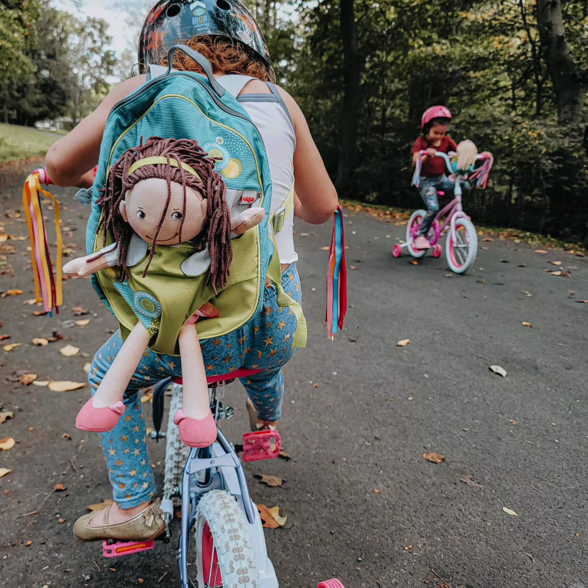 Summer Meadow Backpack to Carry 12" Soft Dolls - The Nurturing Nook