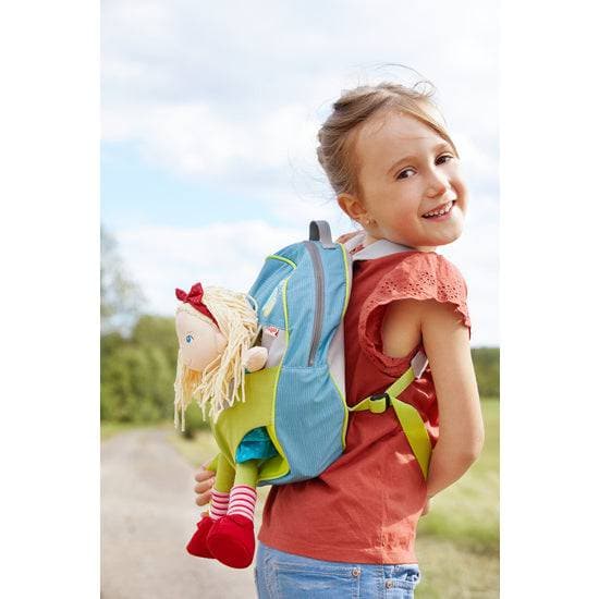 Summer Meadow Backpack to Carry 12" Soft Dolls - The Nurturing Nook