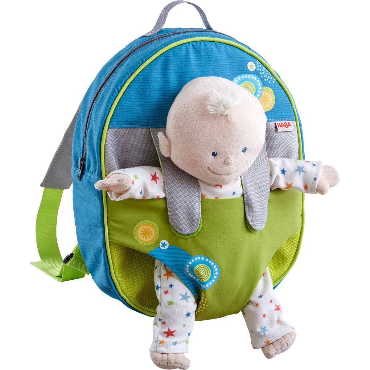 Summer Meadow Backpack to Carry 12" Soft Dolls - The Nurturing Nook