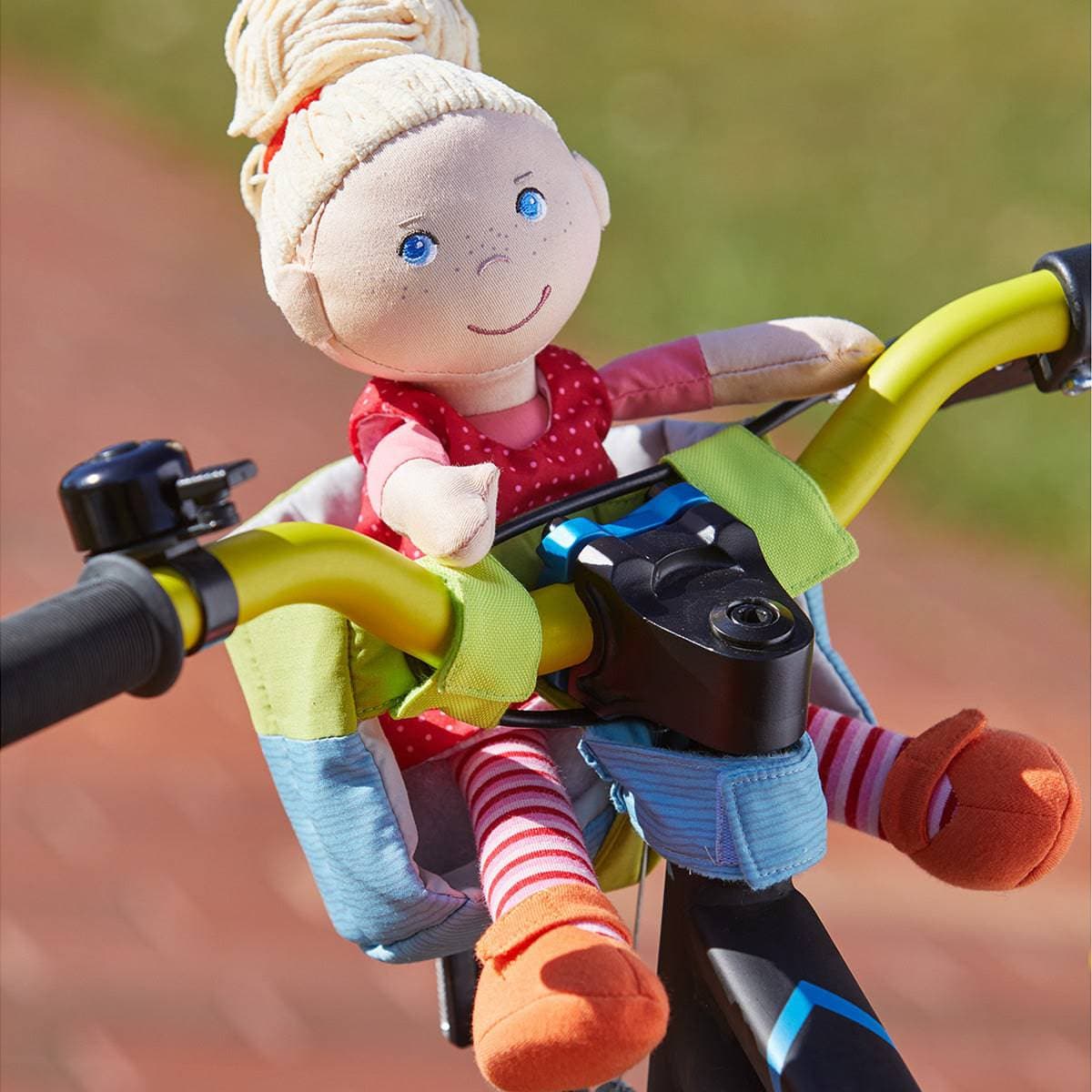 Summer Meadow Doll Bike Seat - The Nurturing Nook