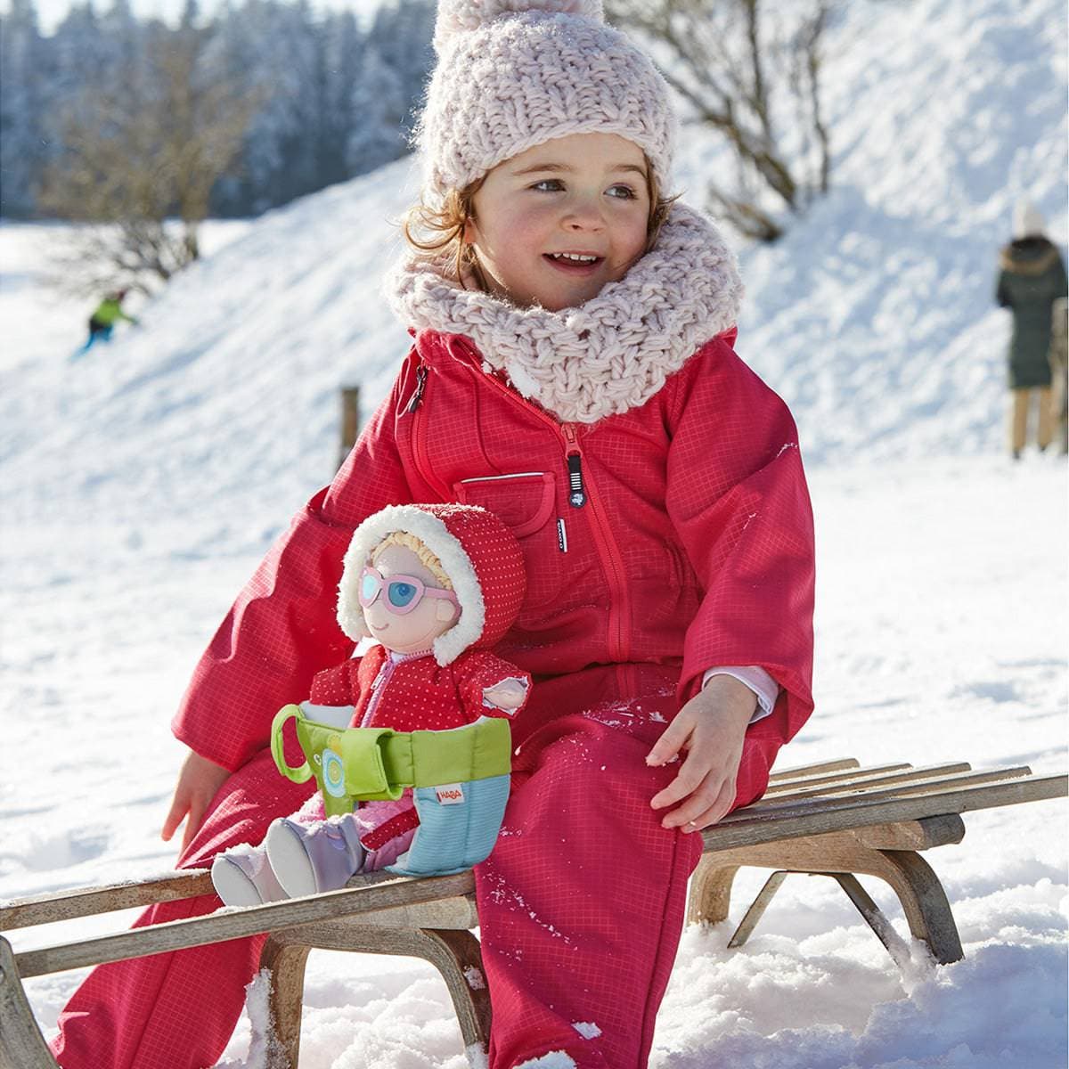 Summer Meadow Doll Bike Seat - The Nurturing Nook