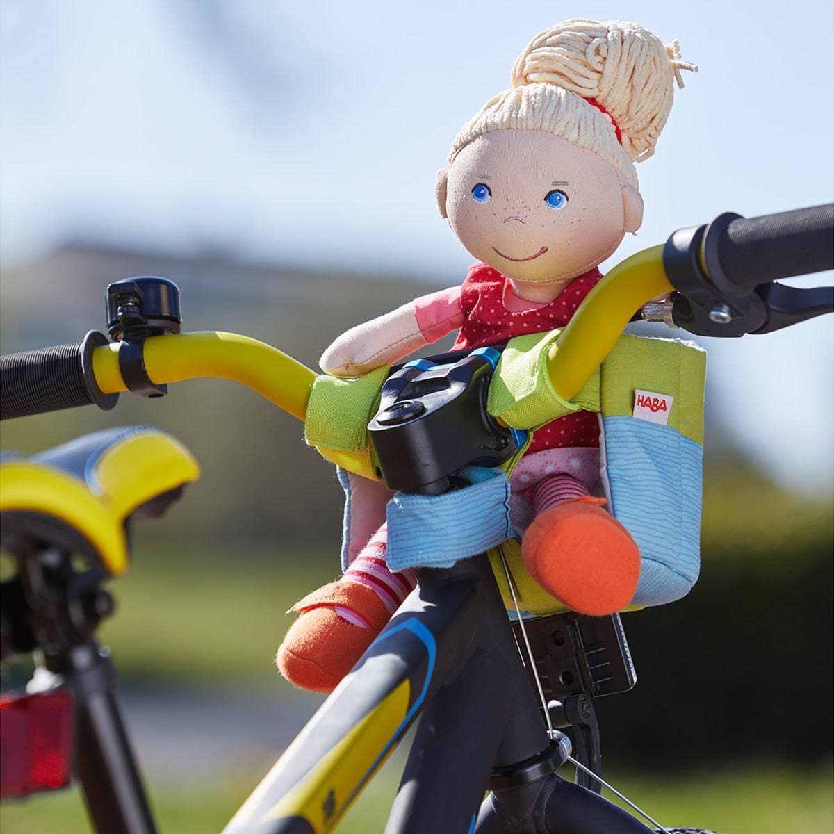 Summer Meadow Doll Bike Seat - The Nurturing Nook