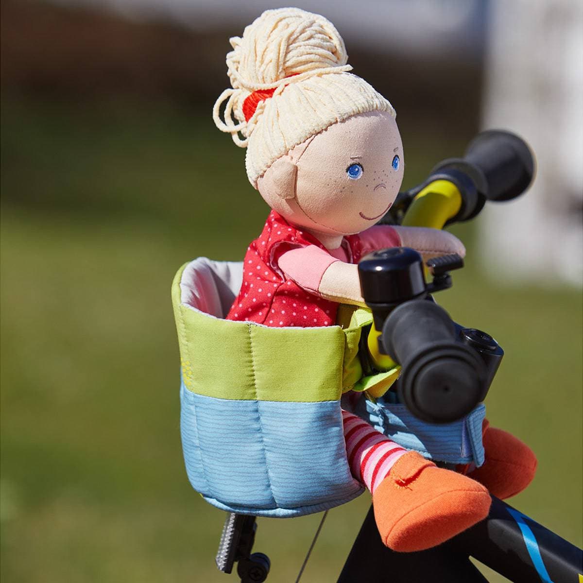 Summer Meadow Doll Bike Seat - The Nurturing Nook