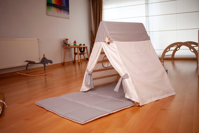 Tent Cover and Mat for Climbing Triangle - The Nurturing Nook