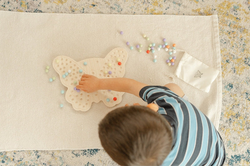 The butterfly activity board