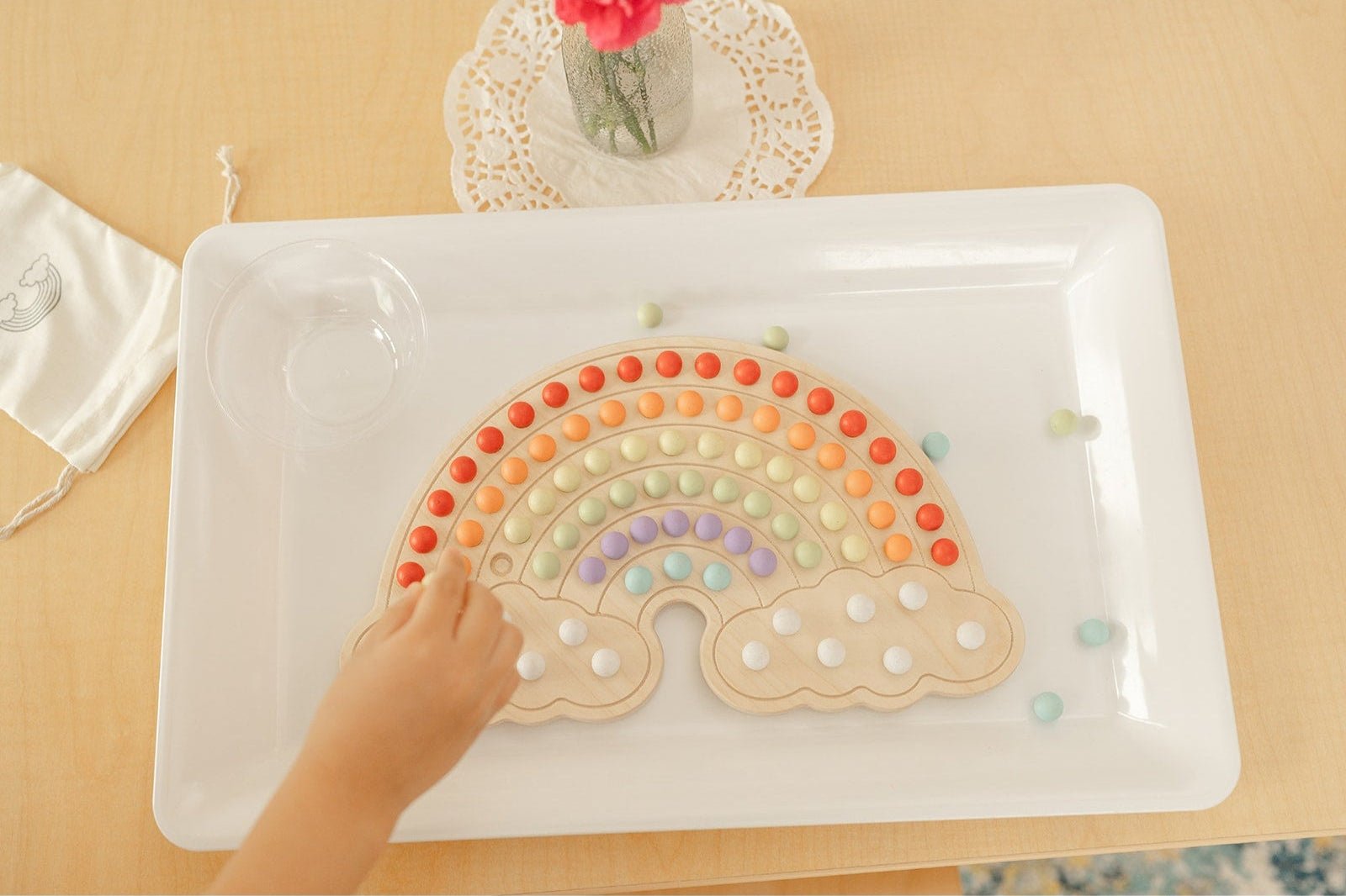The Rainbow Activity Board - The Nurturing Nook