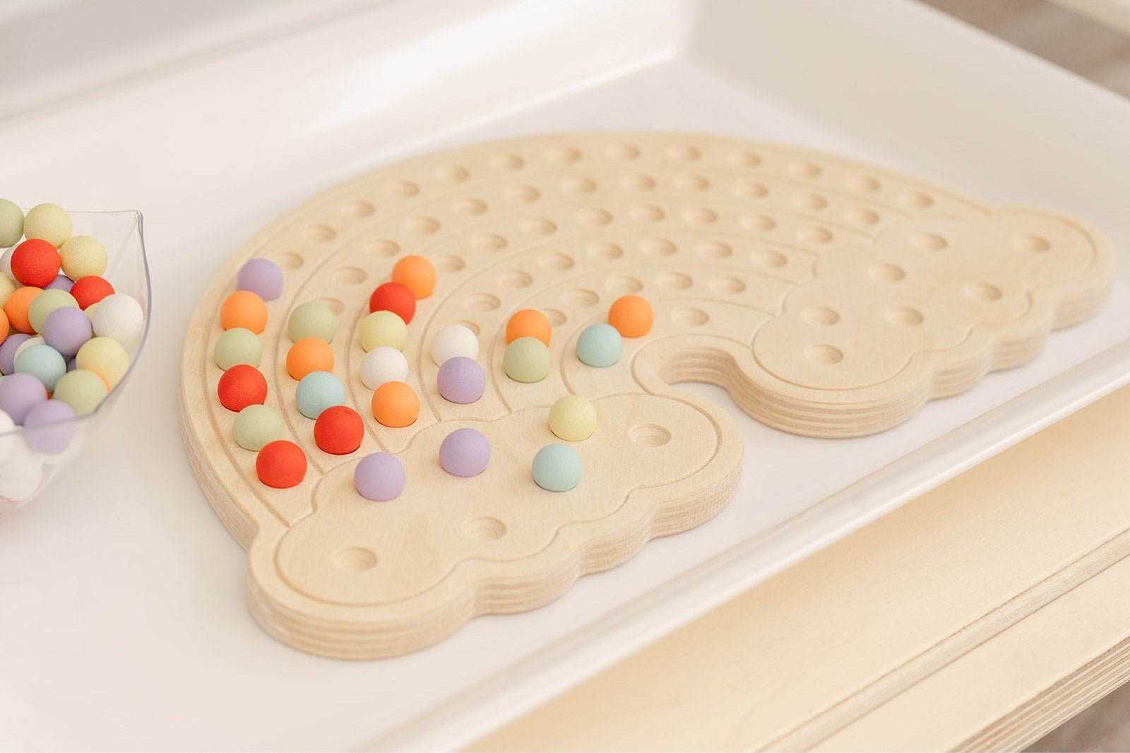 The Rainbow Activity Board - The Nurturing Nook