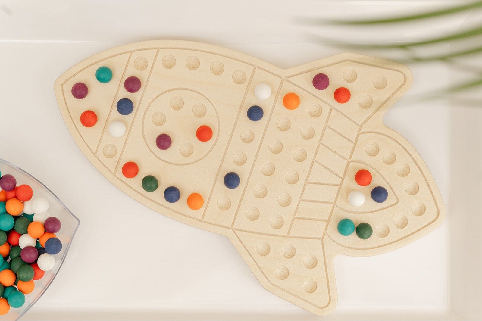 The Rocketship Activity Board - The Nurturing Nook