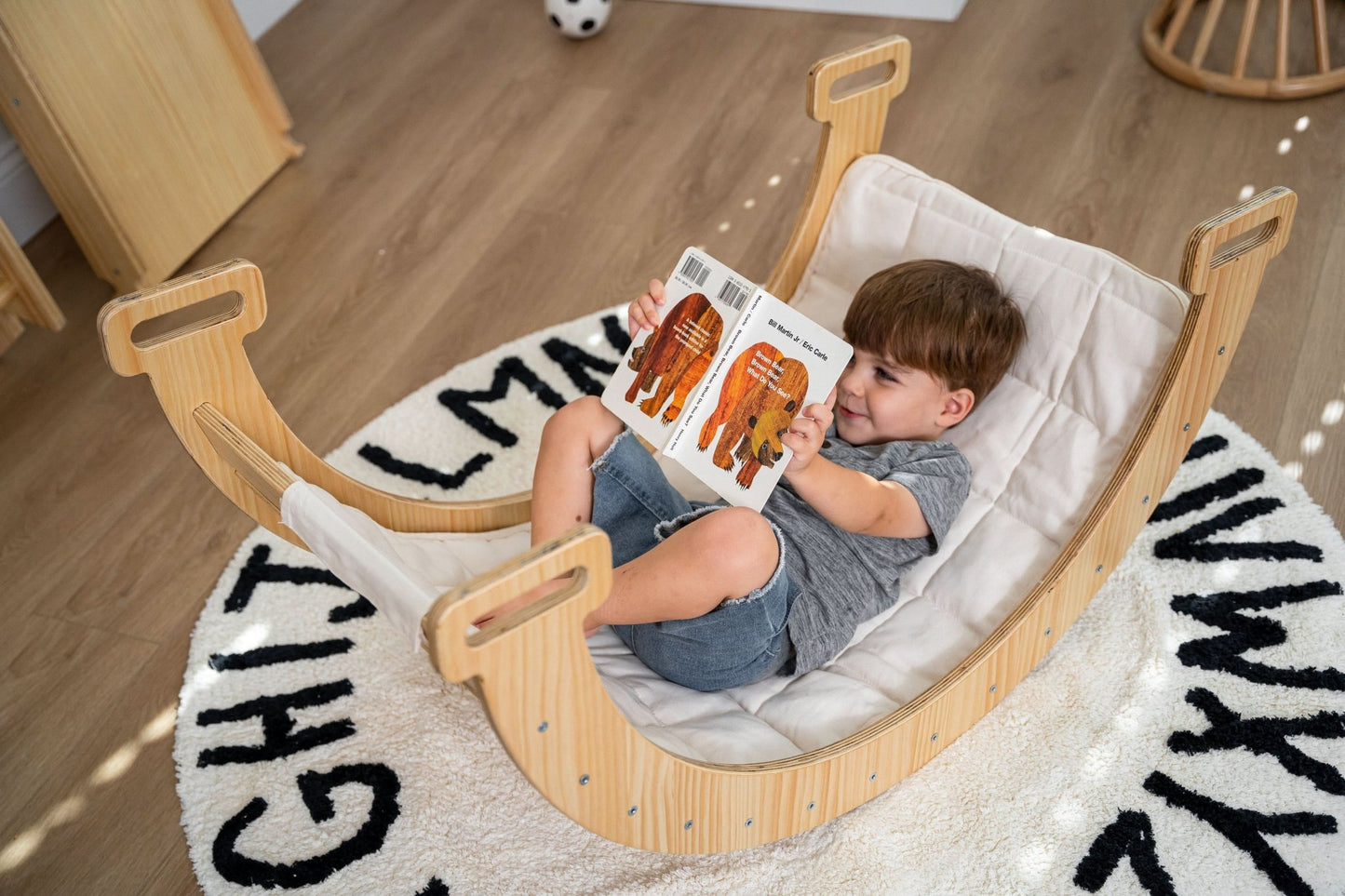 Thick cushion for hazel rocker - rocker not included - The Nurturing Nook