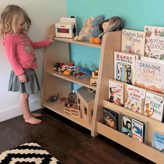 Tiered Toy Shelf - The Nurturing Nook