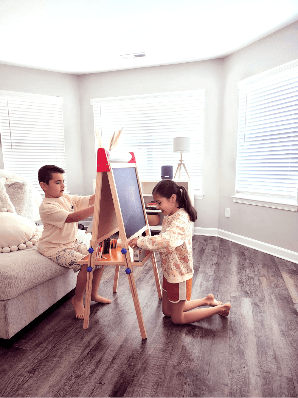 Tiny Land® 3 - in - 1 Art Easel for Kids - The Nurturing Nook