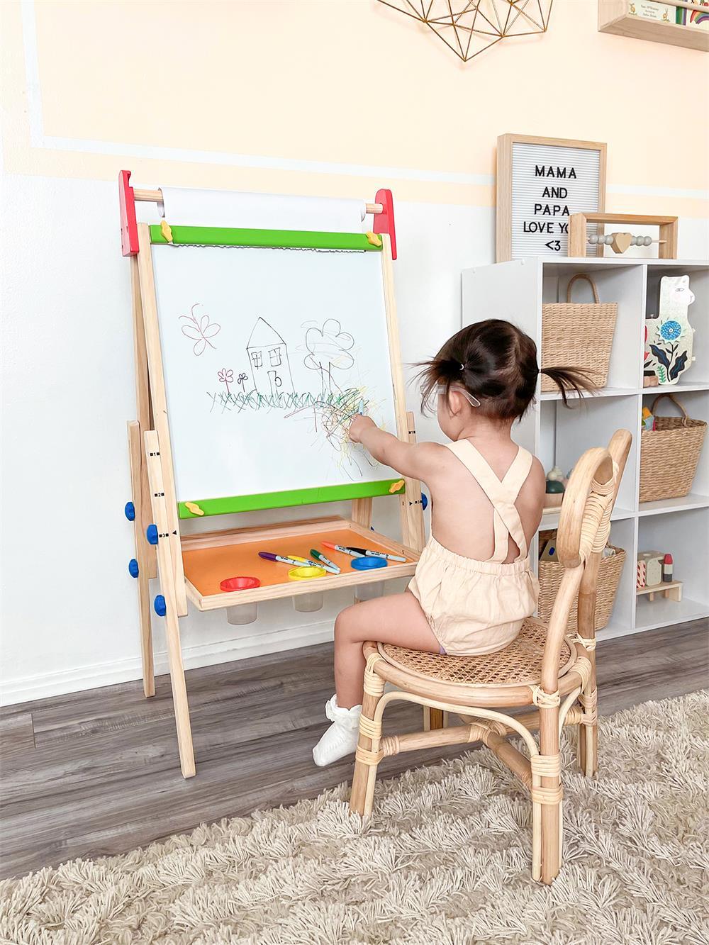 Tiny Land® 3 - in - 1 Art Easel for Kids - The Nurturing Nook