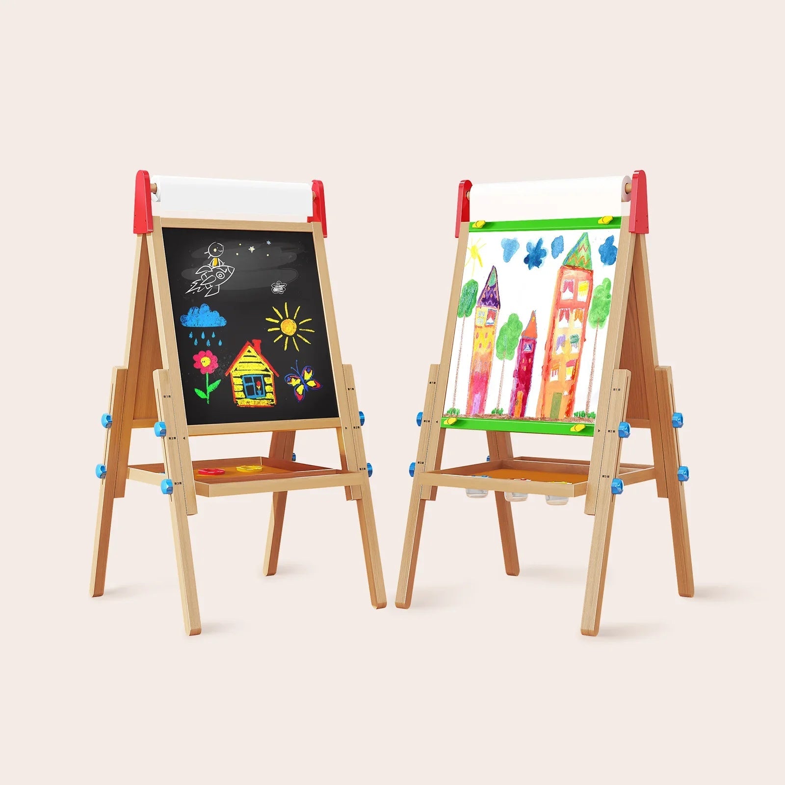 Tiny Land® 3 - in - 1 Art Easel for Kids - The Nurturing Nook