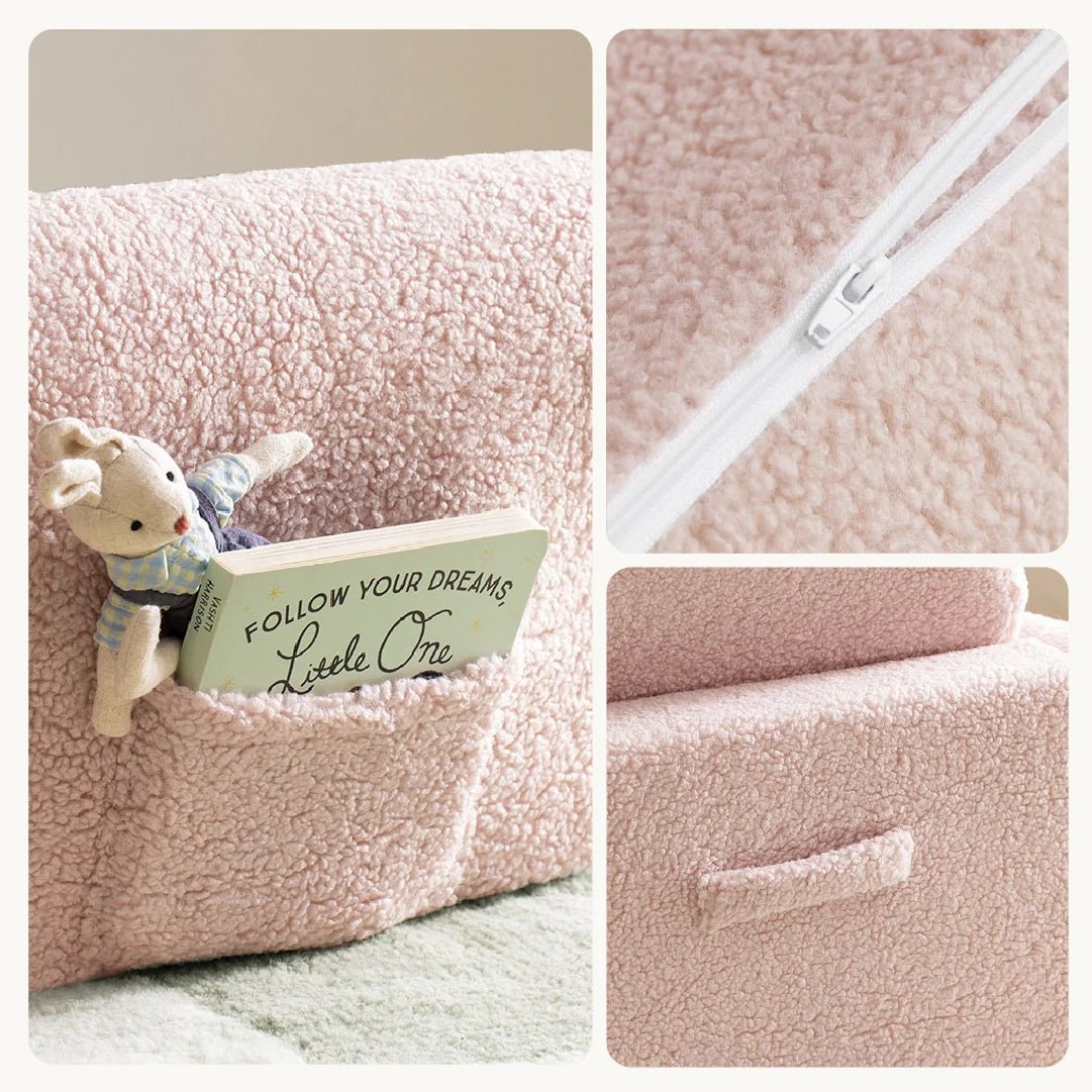 Tiny Land® Afternoon Couch —— Pink Kids Chair - The Nurturing Nook