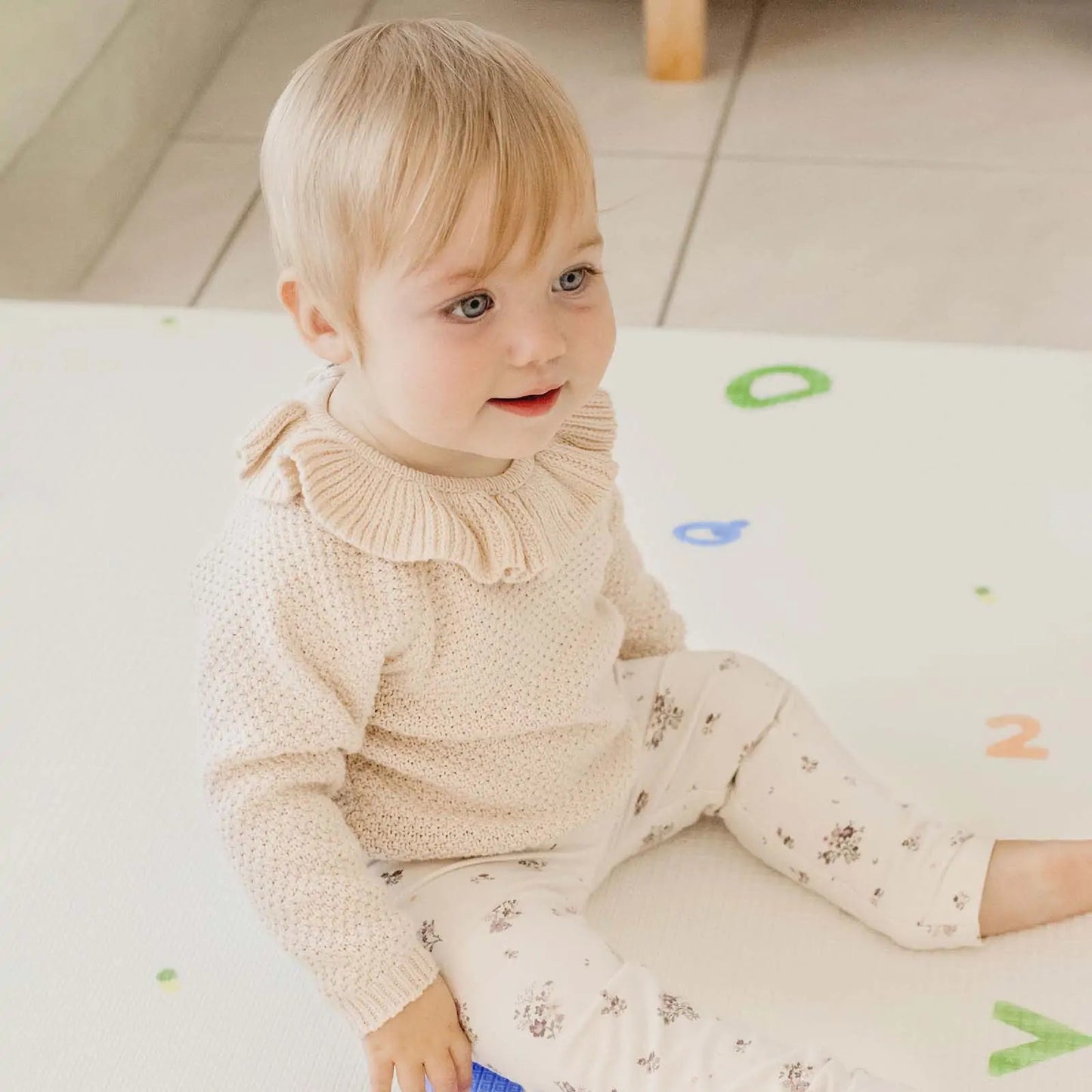 Tiny Land® Double - Sided Baby Playmat Alphabet Adventure - The Nurturing Nook